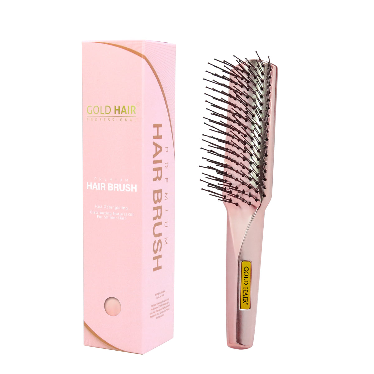 Gold Hair Premium Hair Brush - Small