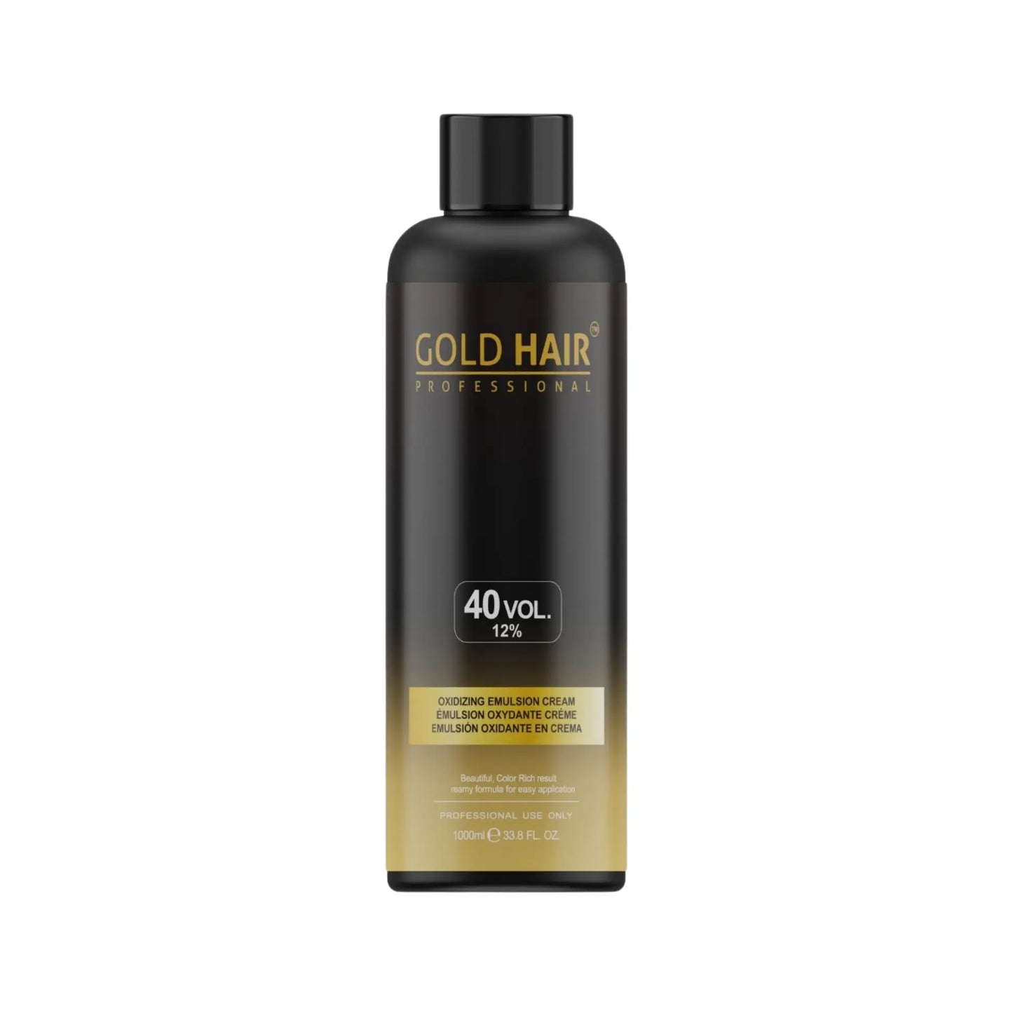 Gold Hair Professional Hair Coloring Developer 1000ml Gold Hair
