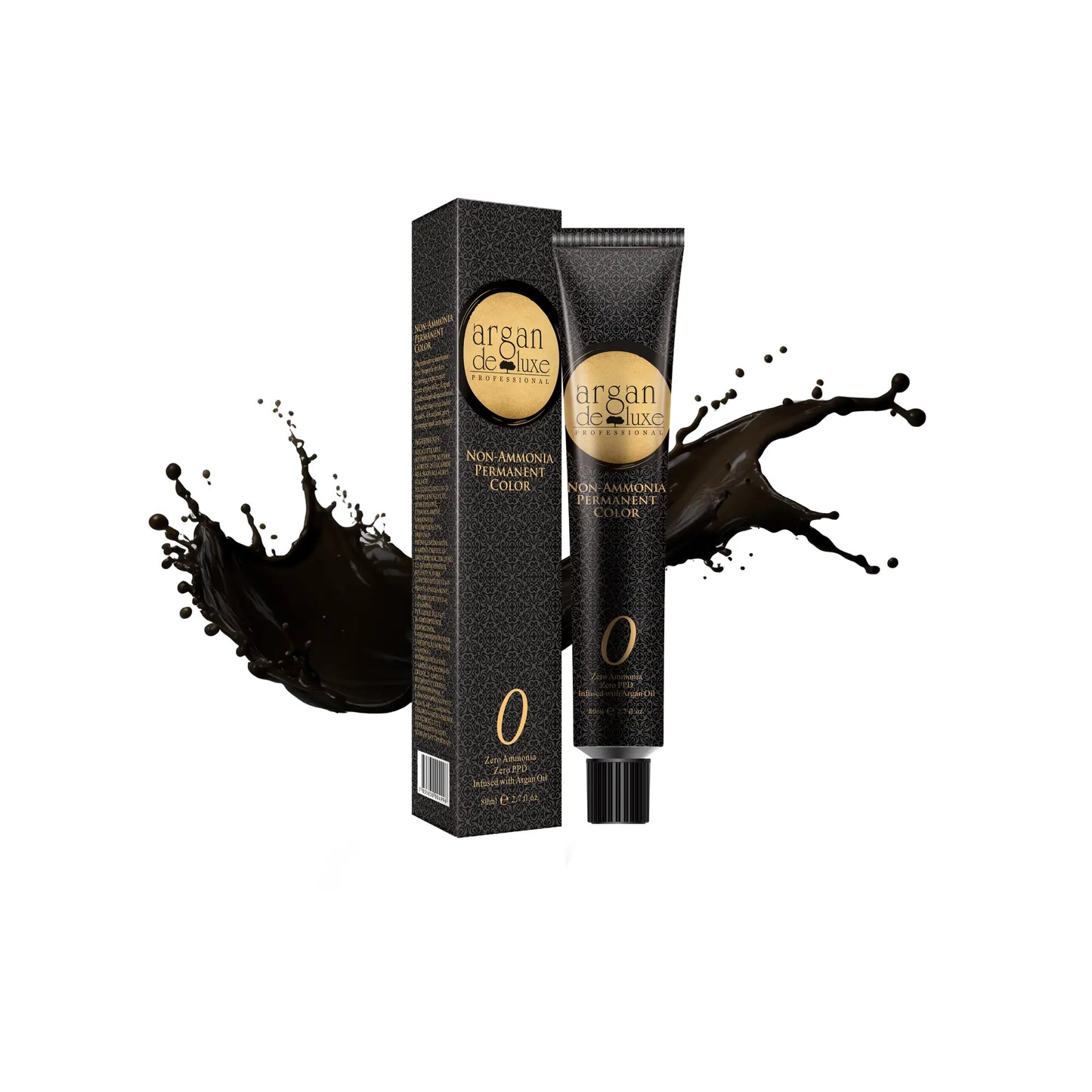 Argan Deluxe Non-Ammonia Hair Permanent Color - Kenaan International