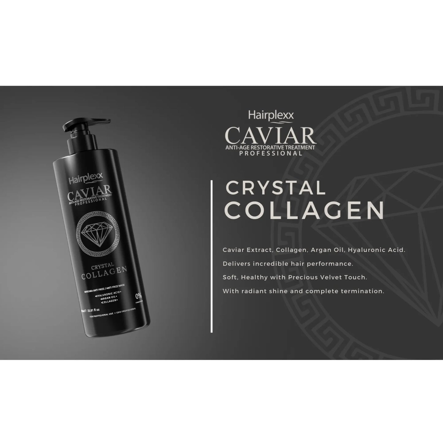 Hairplexx Caviar Crystal Collagen Hair Treatment - Kenaan International