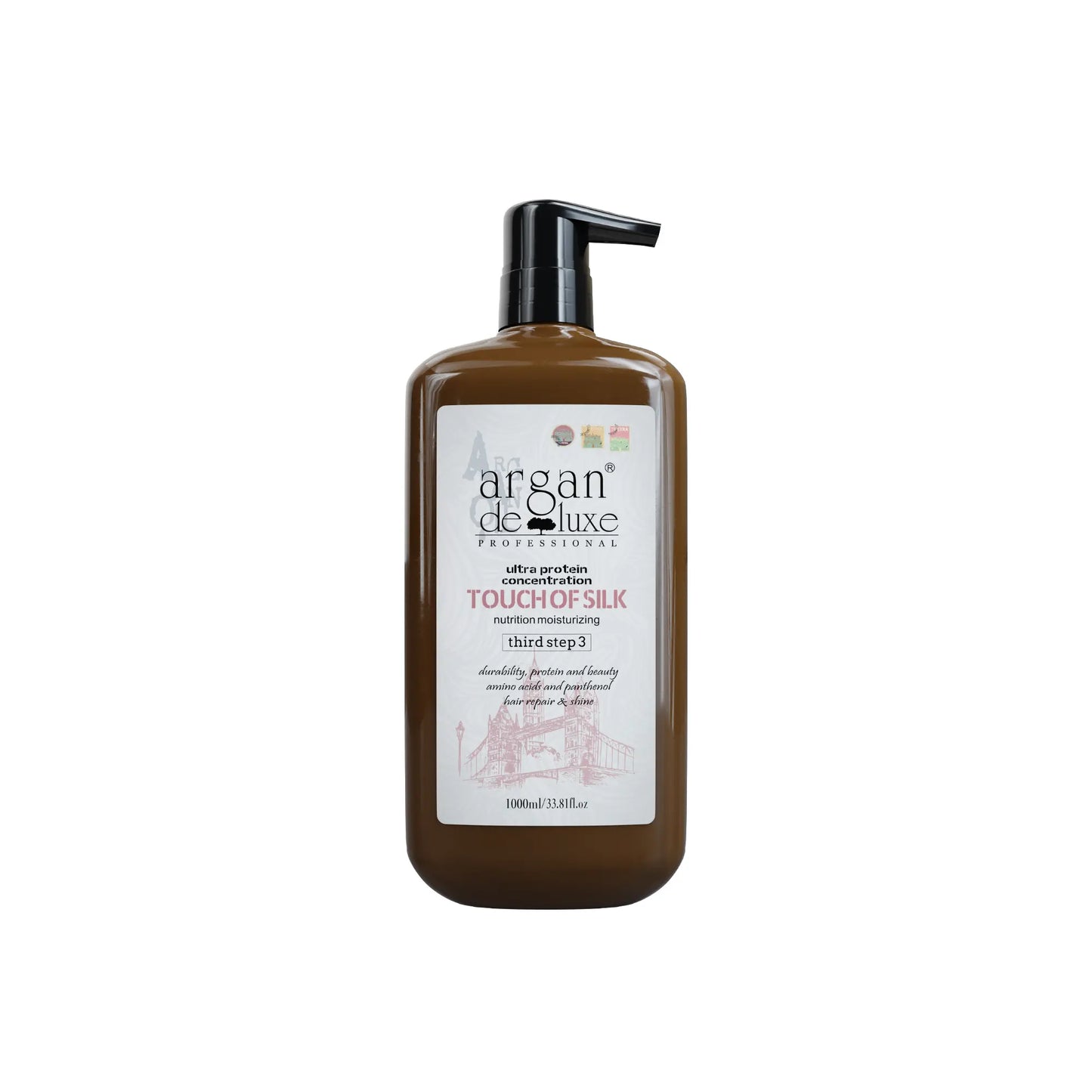 Argan Deluxe Straightening & Smoothing Hair Treatment 3-in-1 - Kenaan International