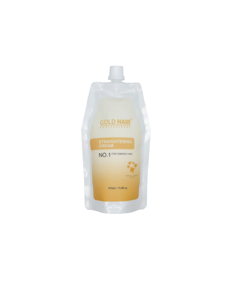 Gold Hair Professional Thermal Strong Straightening Cream