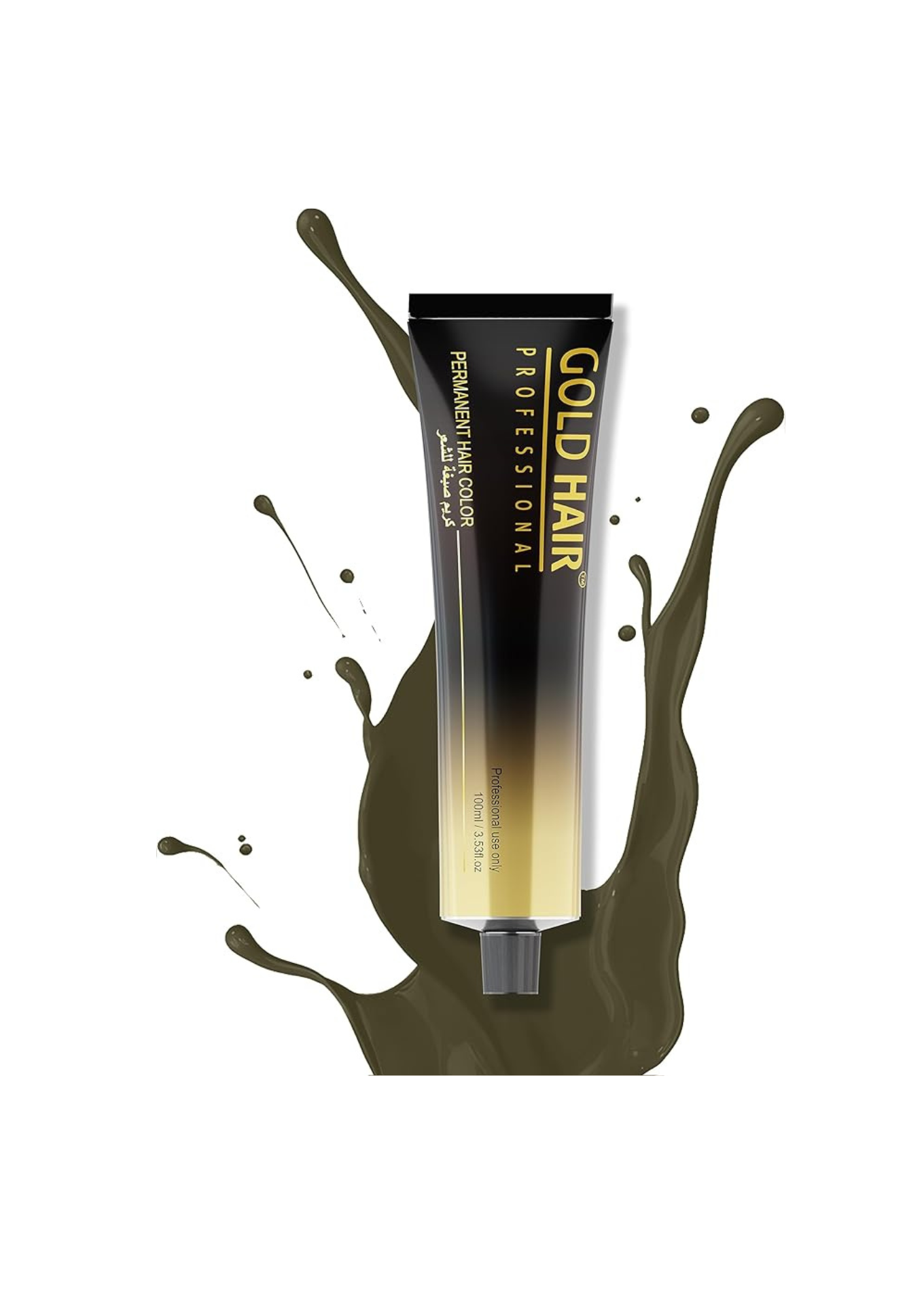 Gold Hair Permanent Color Cardi Natural Cream 100ml