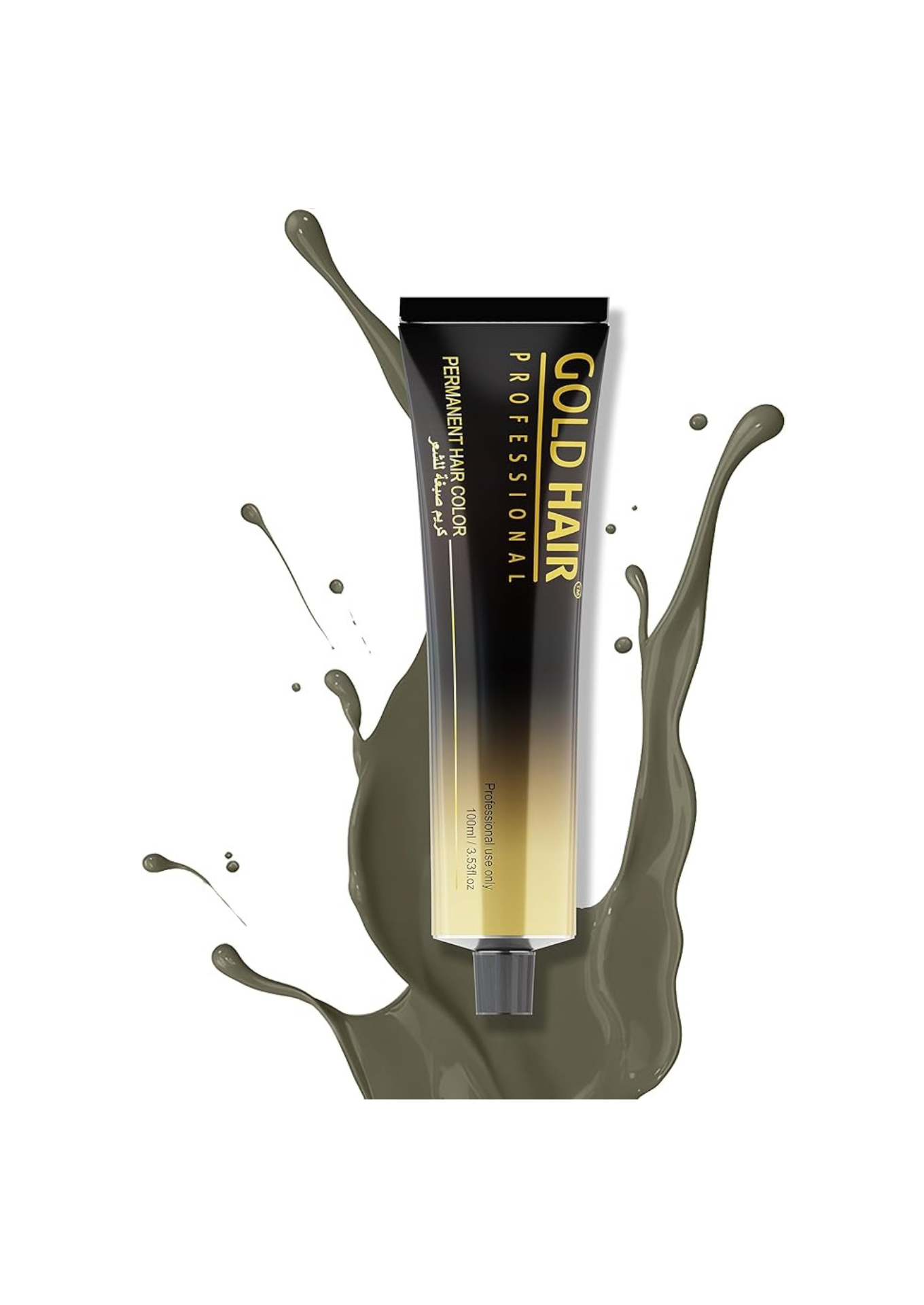 Gold Hair Permanent Color Cardi Natural Cream 100ml