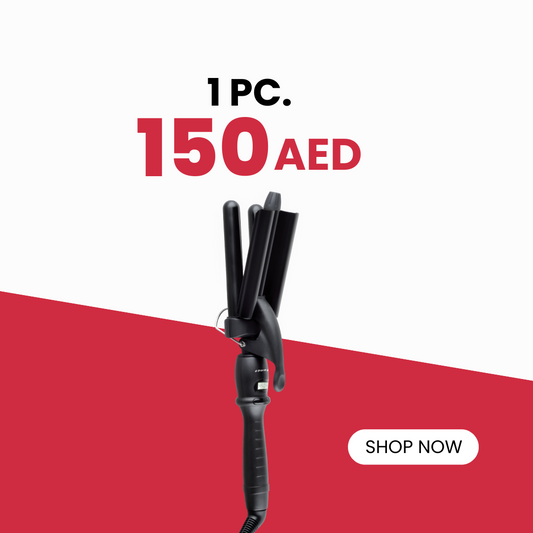 مكواة تجعيد الشعر نيو فورس 3-باريل