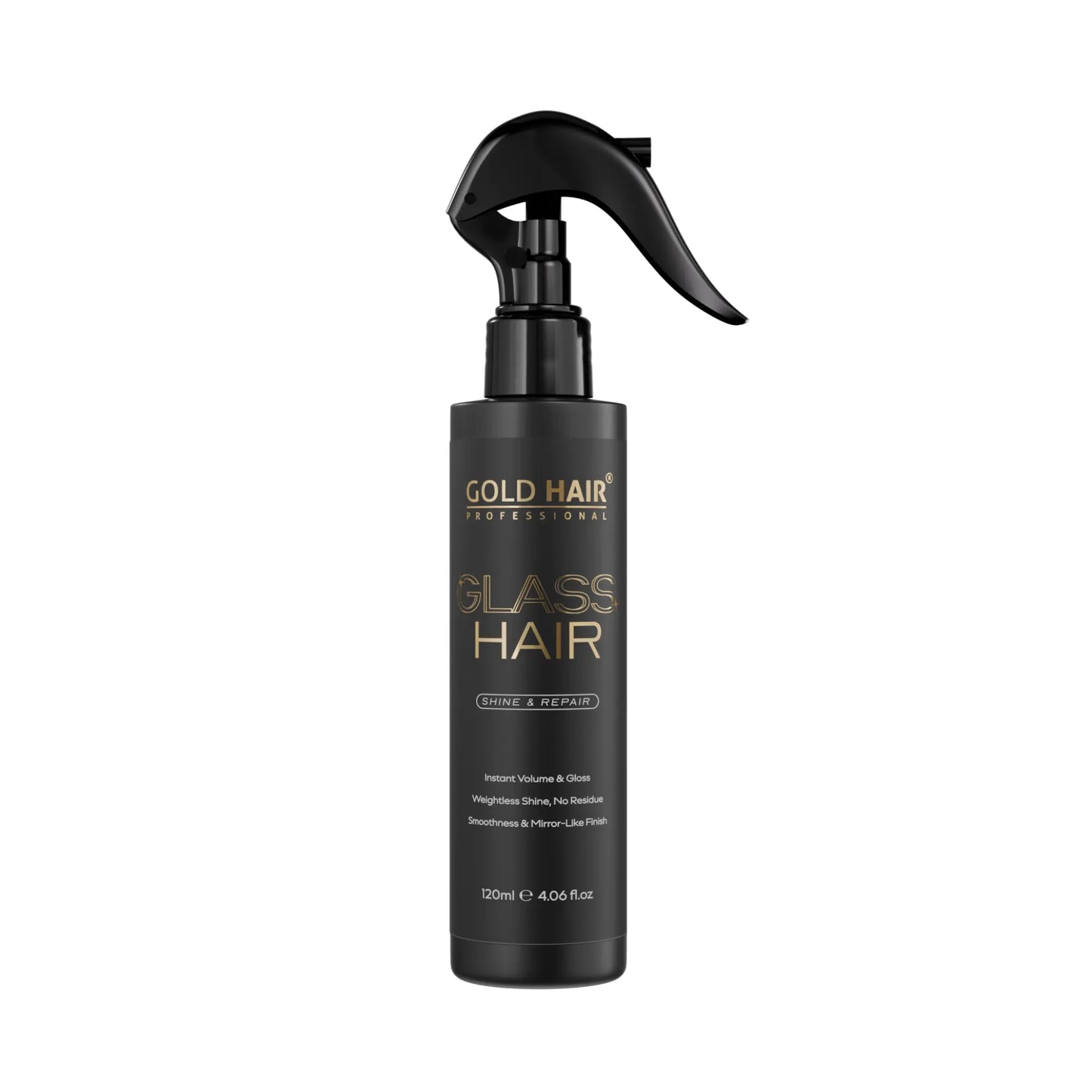 Gold Hair Professional Protein Instant Shine and Repair Hair Spray 120ml Gold Hair