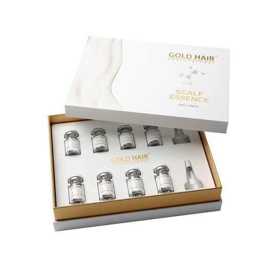 Gold Hair Professional Hyaluronic Acid Scalp Essence - 5ml/8pcs