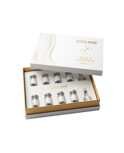 Gold Hair Professional Hyaluronic Acid Scalp Essence - 5ml/8pcs