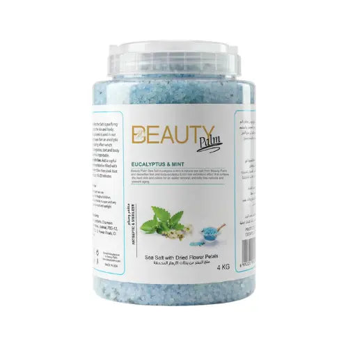 Beauty Palm Sea Salt Infused with Dried Petals Beauty Palm