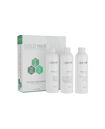Gold Hair Professional Protein Treatment 250ml - For All Hair Types