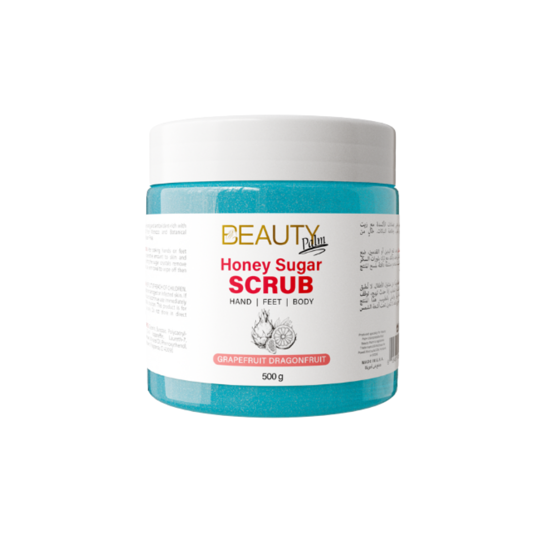 بيوتي بالم مقشر السكر بالعسل للقدم والجسم
