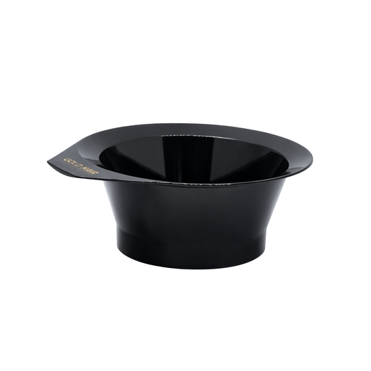 Gold Hair Professional Hair Dye Bowl - Black