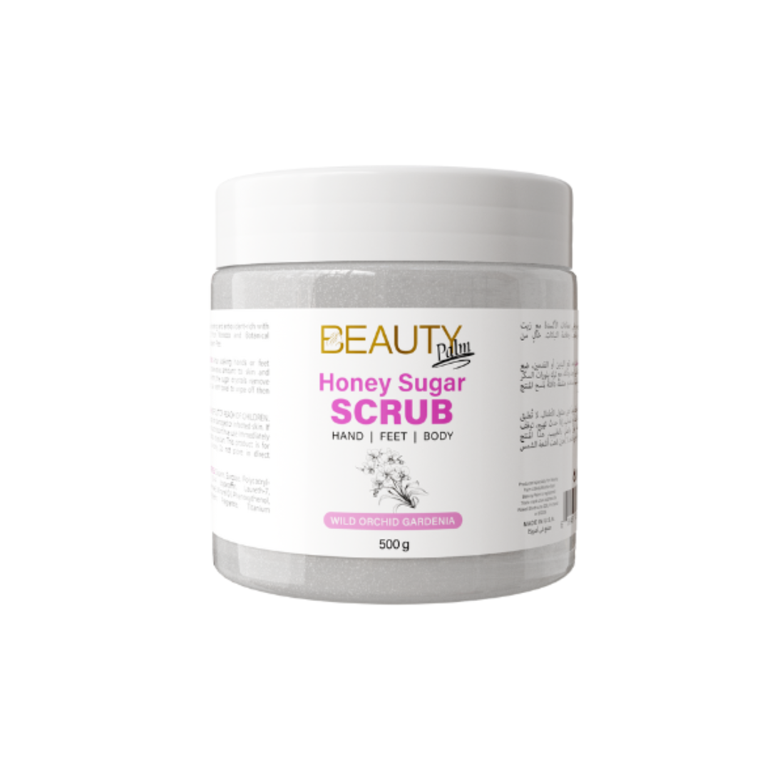 بيوتي بالم مقشر السكر بالعسل للقدم والجسم