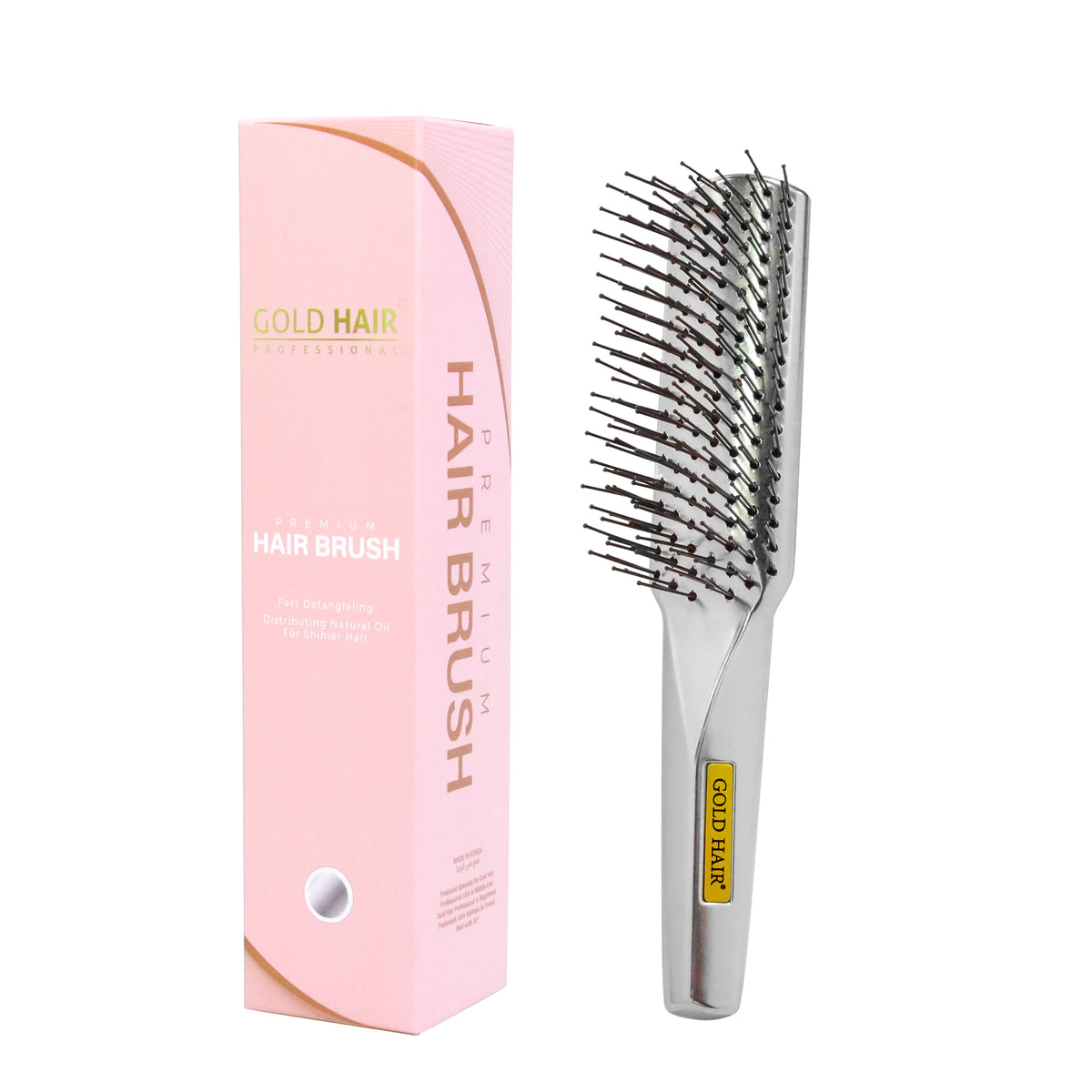Gold Hair Premium Hair Brush - Small