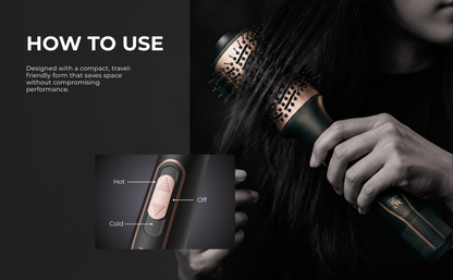 New Force Curl and Straight Hair Styler 2 in 1