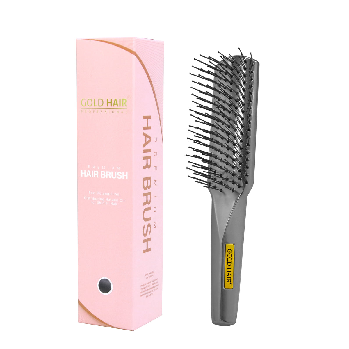 Gold Hair Premium Hair Brush - Small