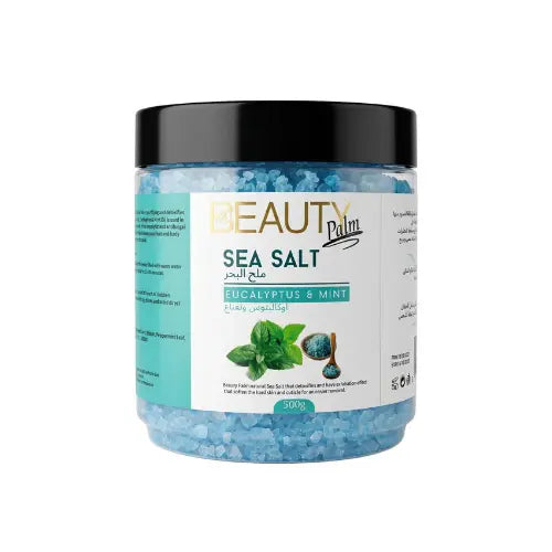 Beauty Palm Sea Salt Infused with Dried Petals Beauty Palm
