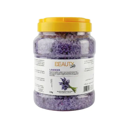 Beauty Palm Sea Salt Infused with Dried Petals Beauty Palm