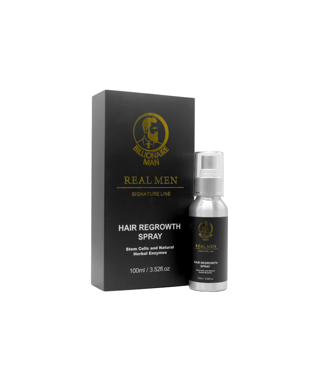 Billionaire Man Hair Regrowth Spray