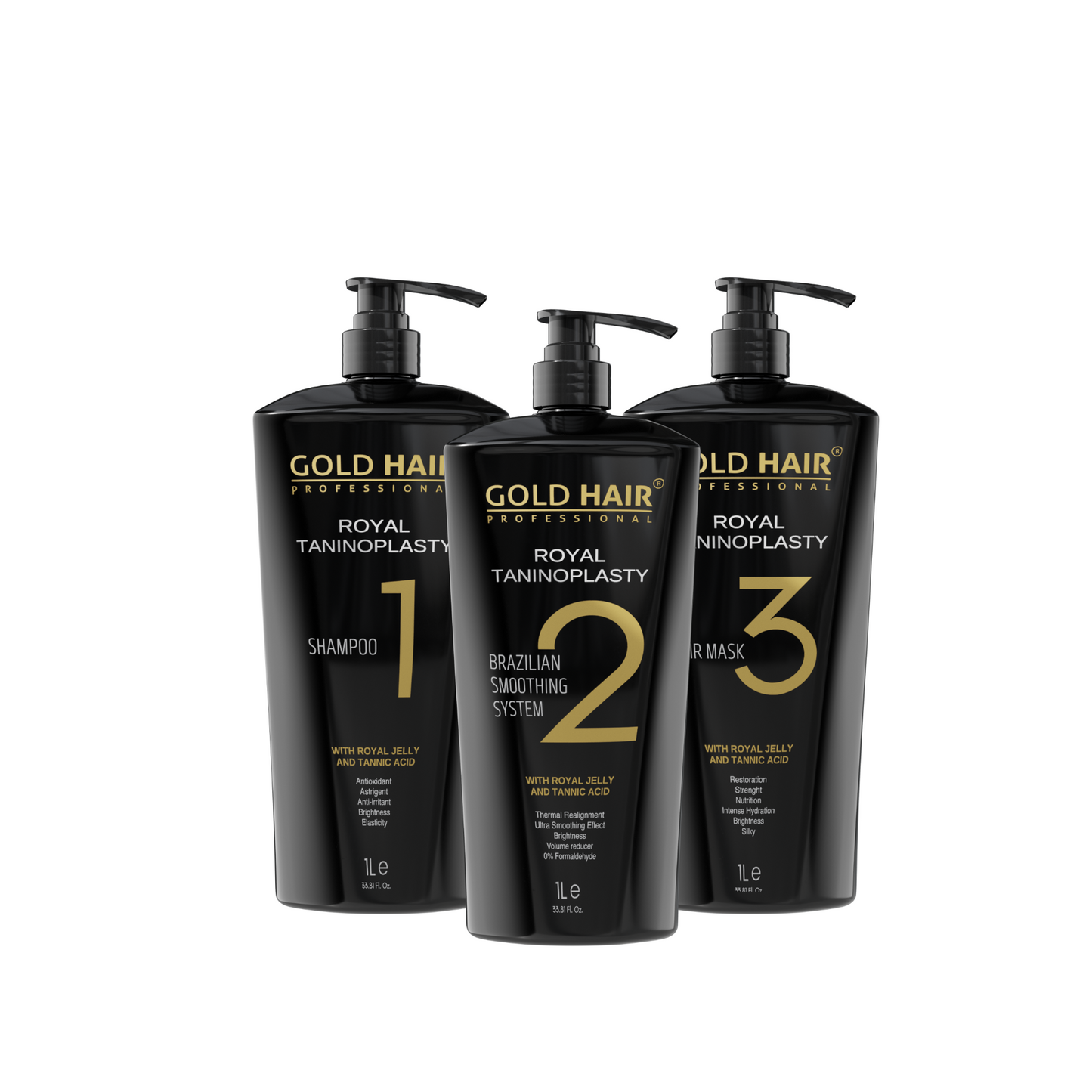 Gold Hair Brazilian Smoothing Treatment - Kenaan International