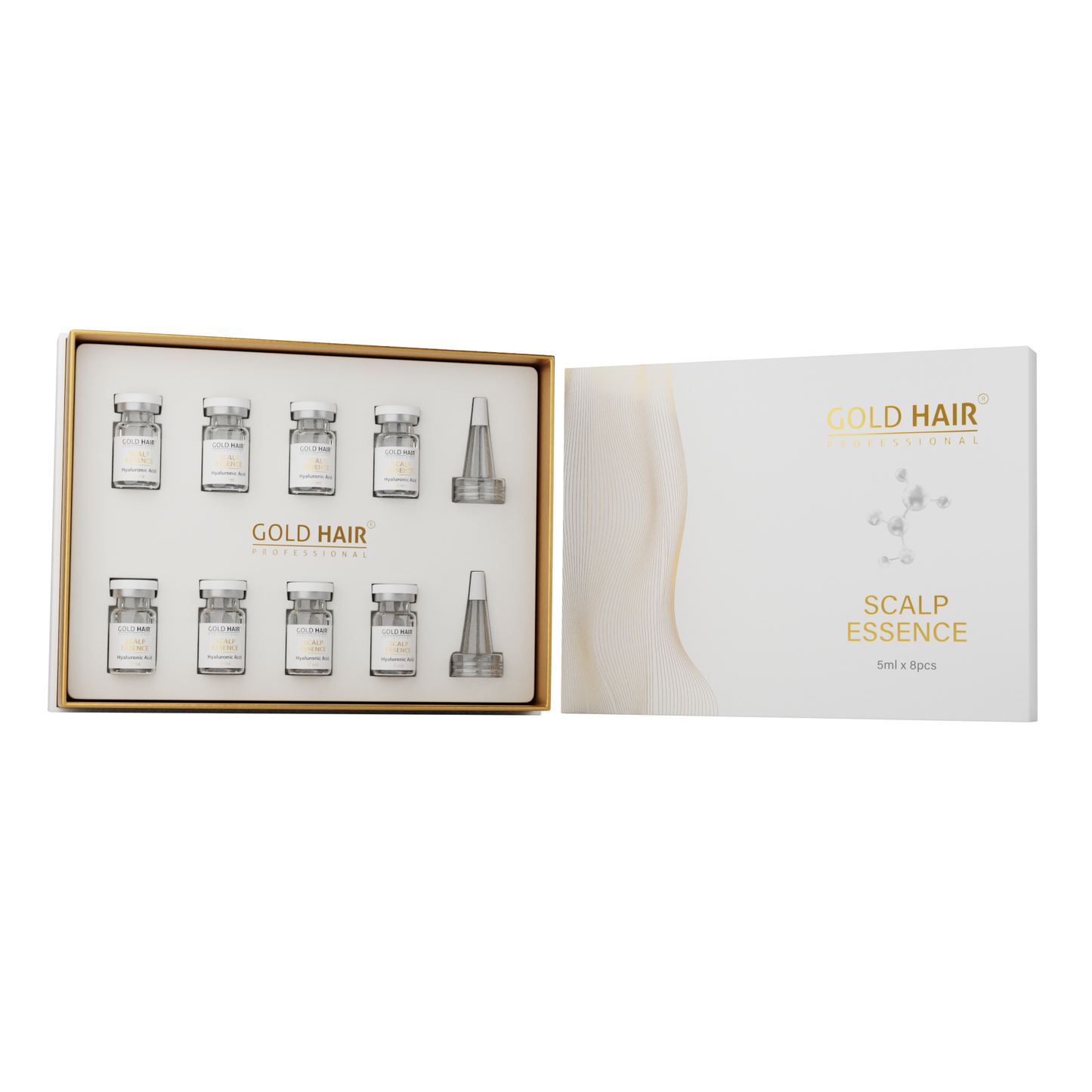 Gold Hair Professional Hyaluronic Acid Scalp Essence - Kenaan International