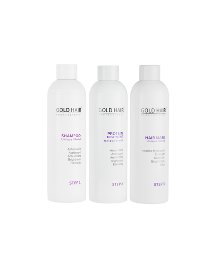 Gold Hair Professional Protein Treatment 250ml - For Blonde Hair Types