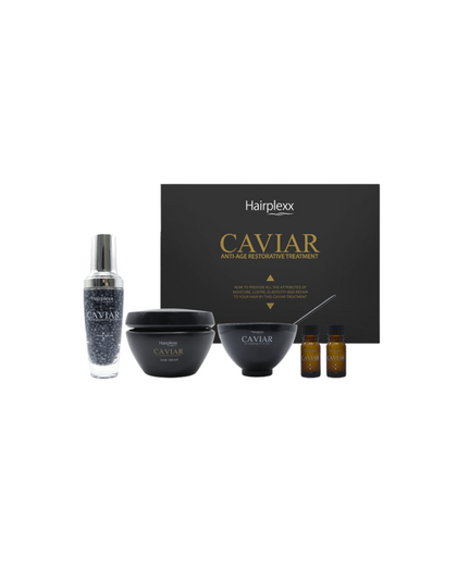 Hairplexx Caviar Anti Age Kit Treatment 4 IN 1