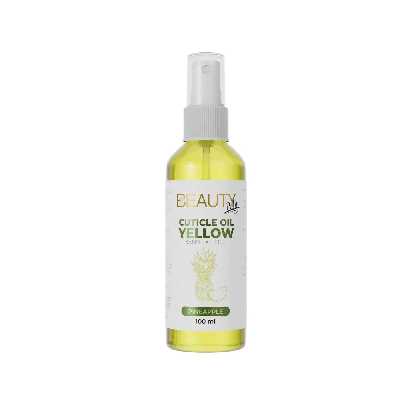 Beauty Palm Cuticle Oil Yellow Pineapple Beauty Palm
