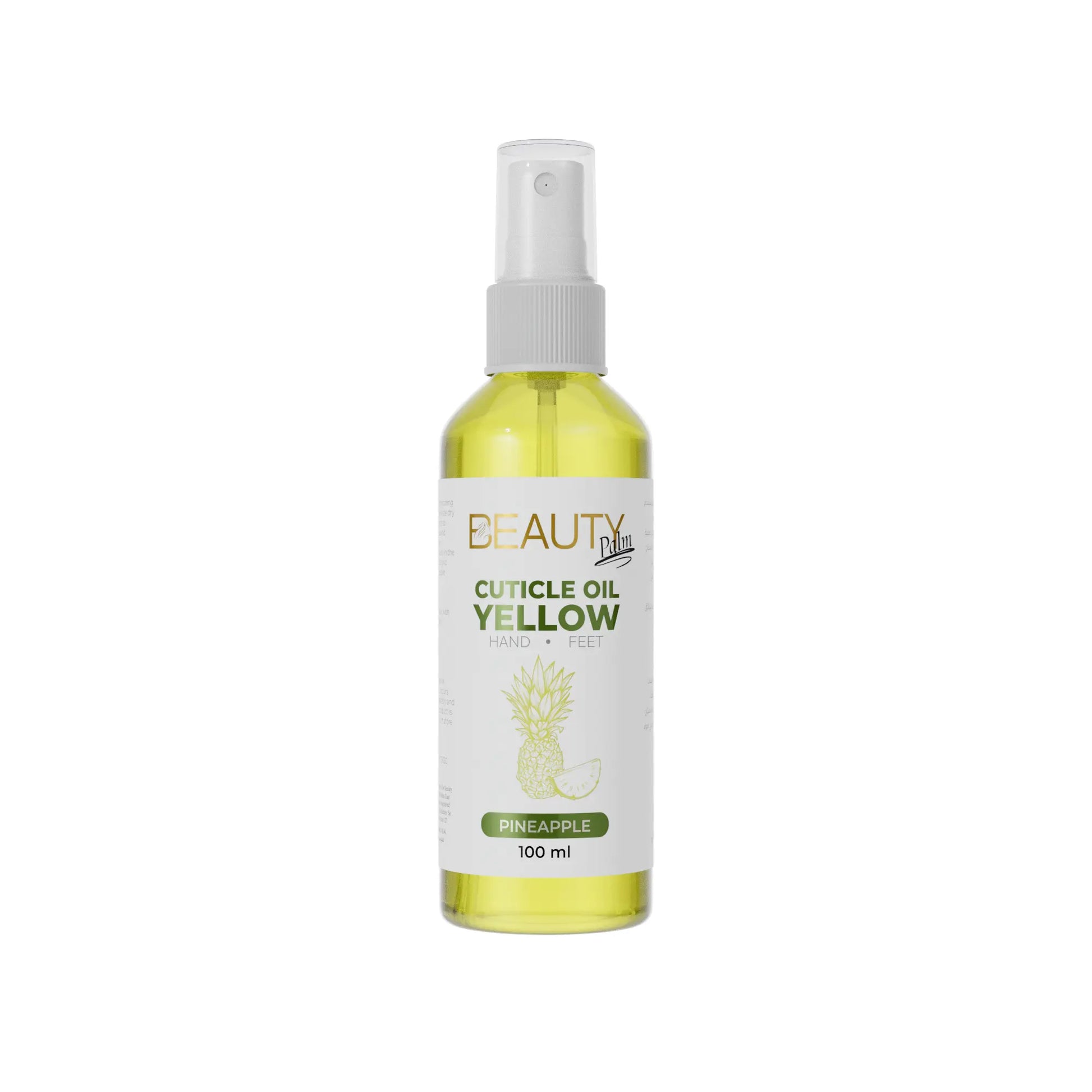 Beauty Palm Cuticle Oil Yellow Pineapple Beauty Palm