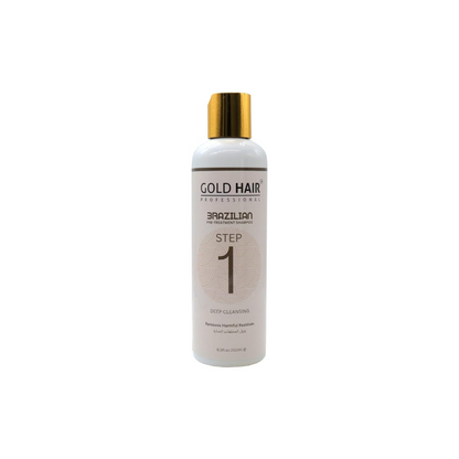 Gold Hair Brazilian Treatment