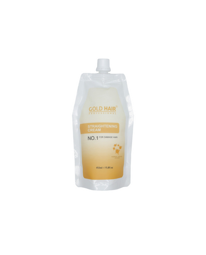 Gold Hair Professional Thermal Strong Straightening Cream - Kenaan International