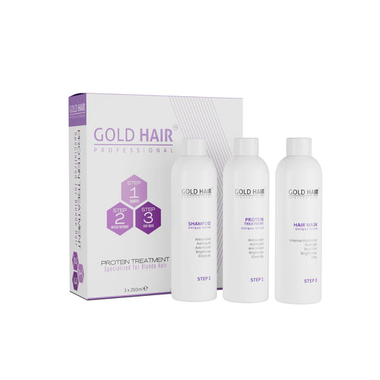 Gold Hair Protein Treatment For Blond Hair Type - Kenaan International