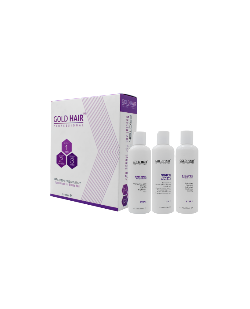 Gold Hair Protein Treatment For Blond Hair Type