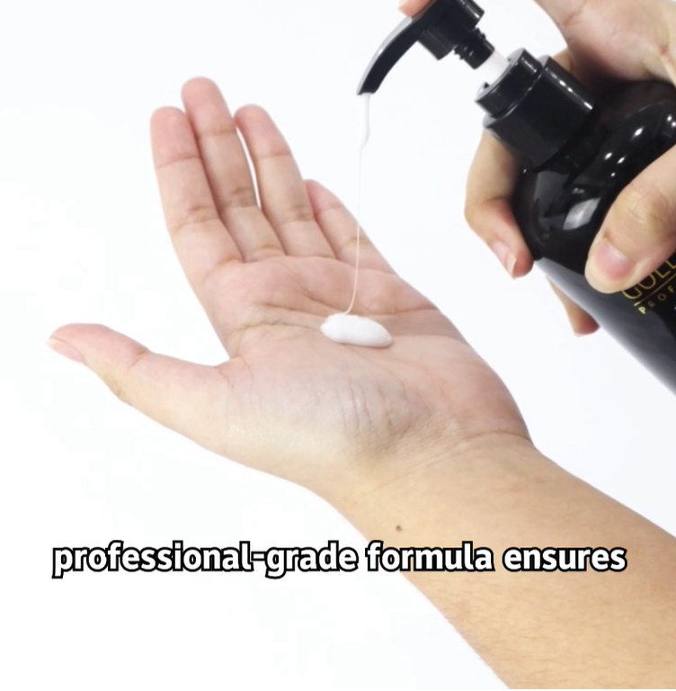 Gold hair honey treatment shampoo