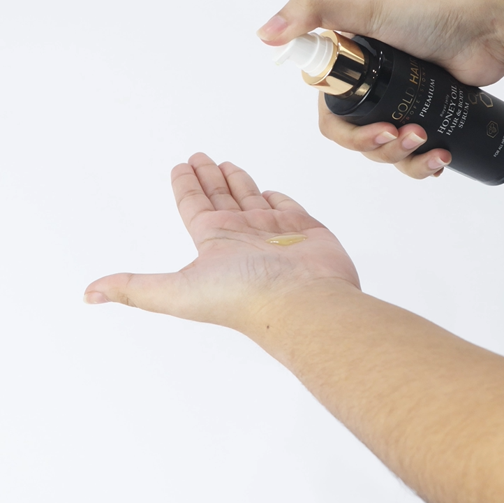 Gold hair professional serum video - kenaan international