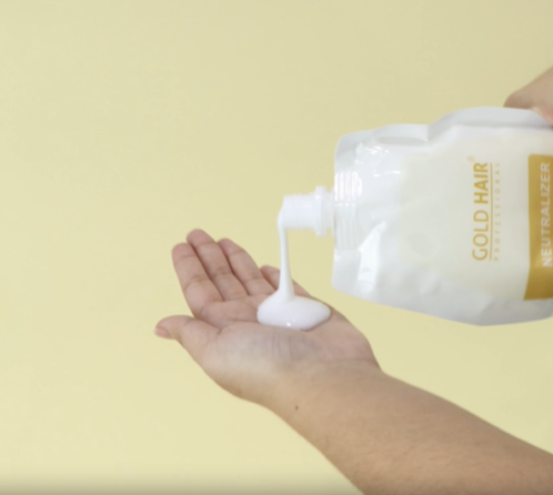 gold hair treatment step 2 neutralizer texture - kenaan international