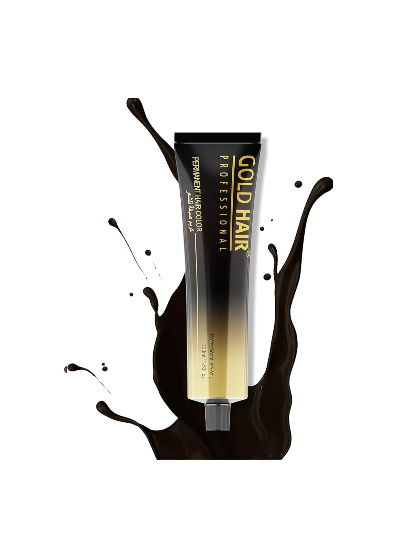 Gold Hair Permanent Color Natural Intensi Cream 100ml