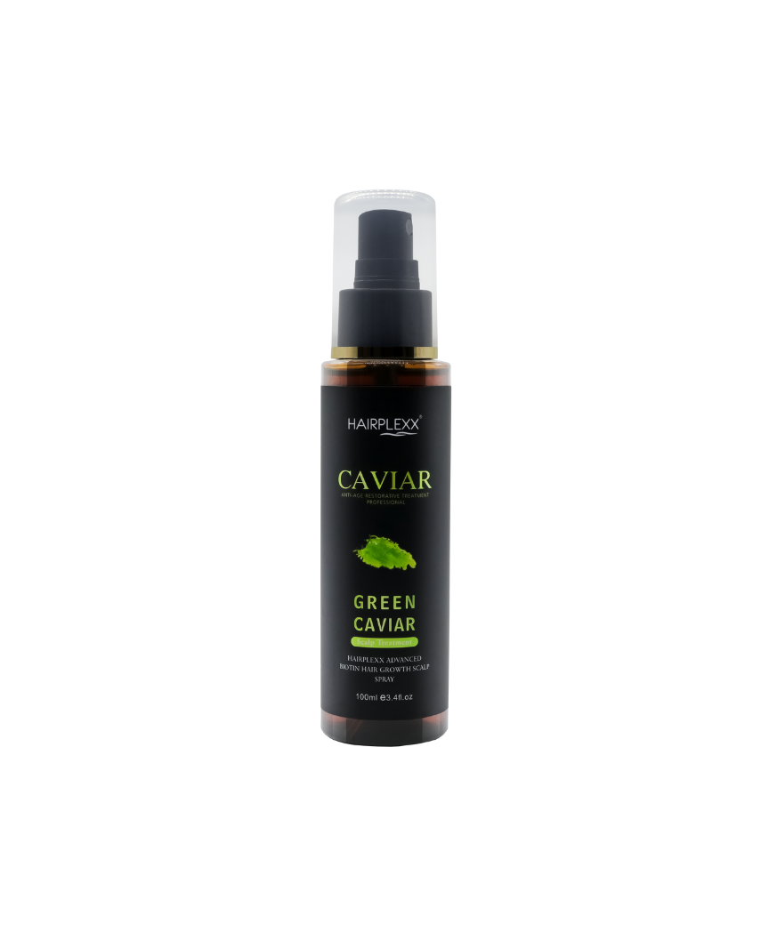 Hairplexx Green Caviar Anti Hair Fall & Hair Re-growth Set 4 in 1