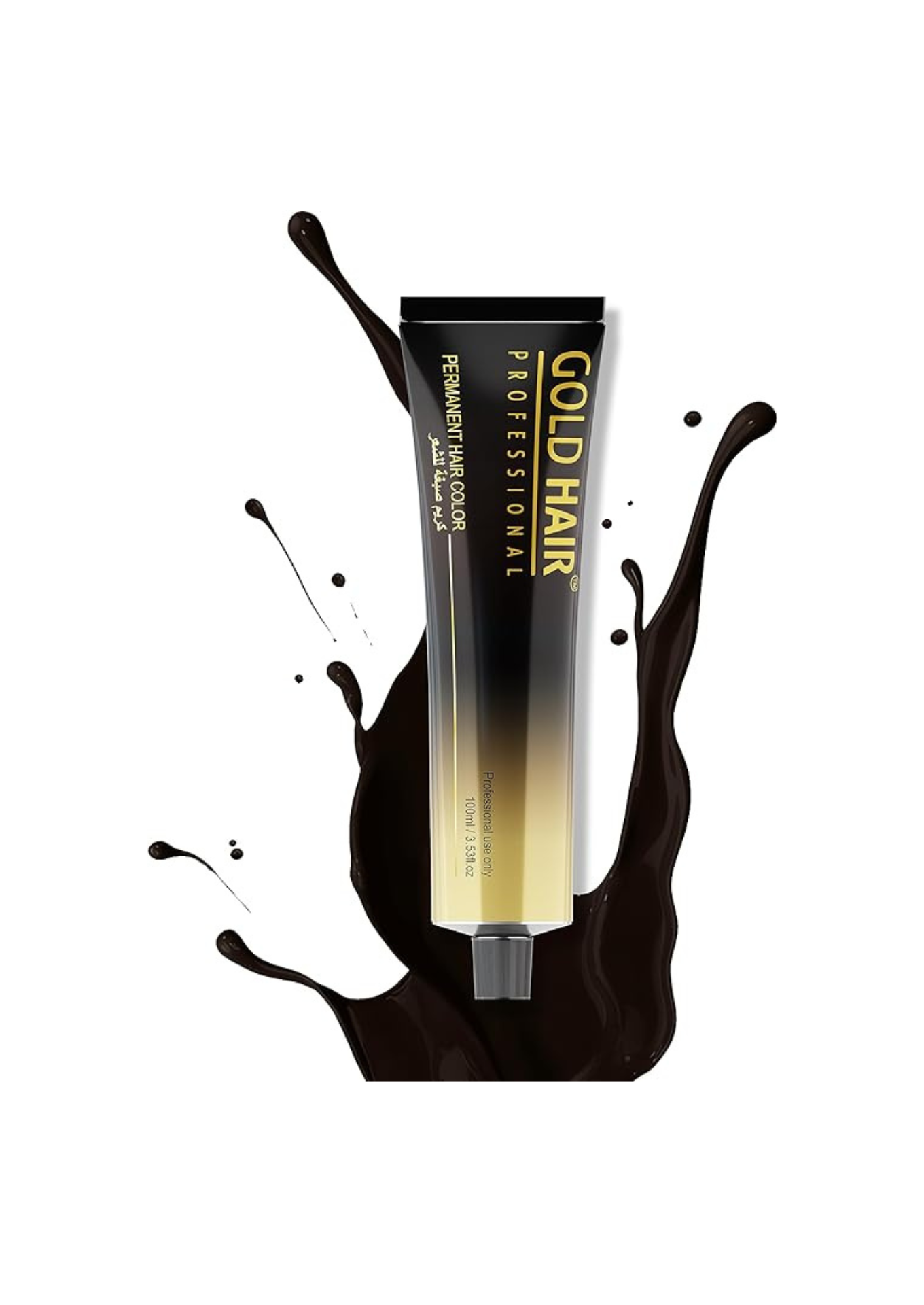 Gold Hair Permanent Color Tropical Cream 100ml