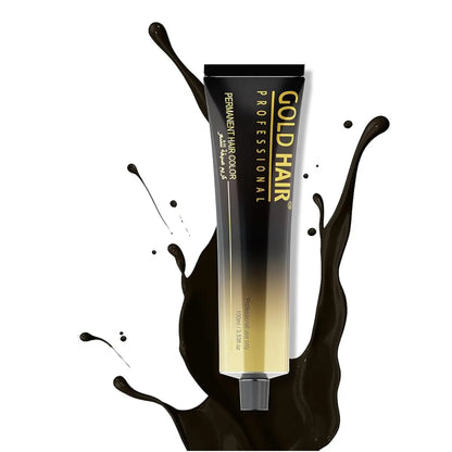 Gold Hair Permanent Color Dorati Cream 100ml - Kenaan International