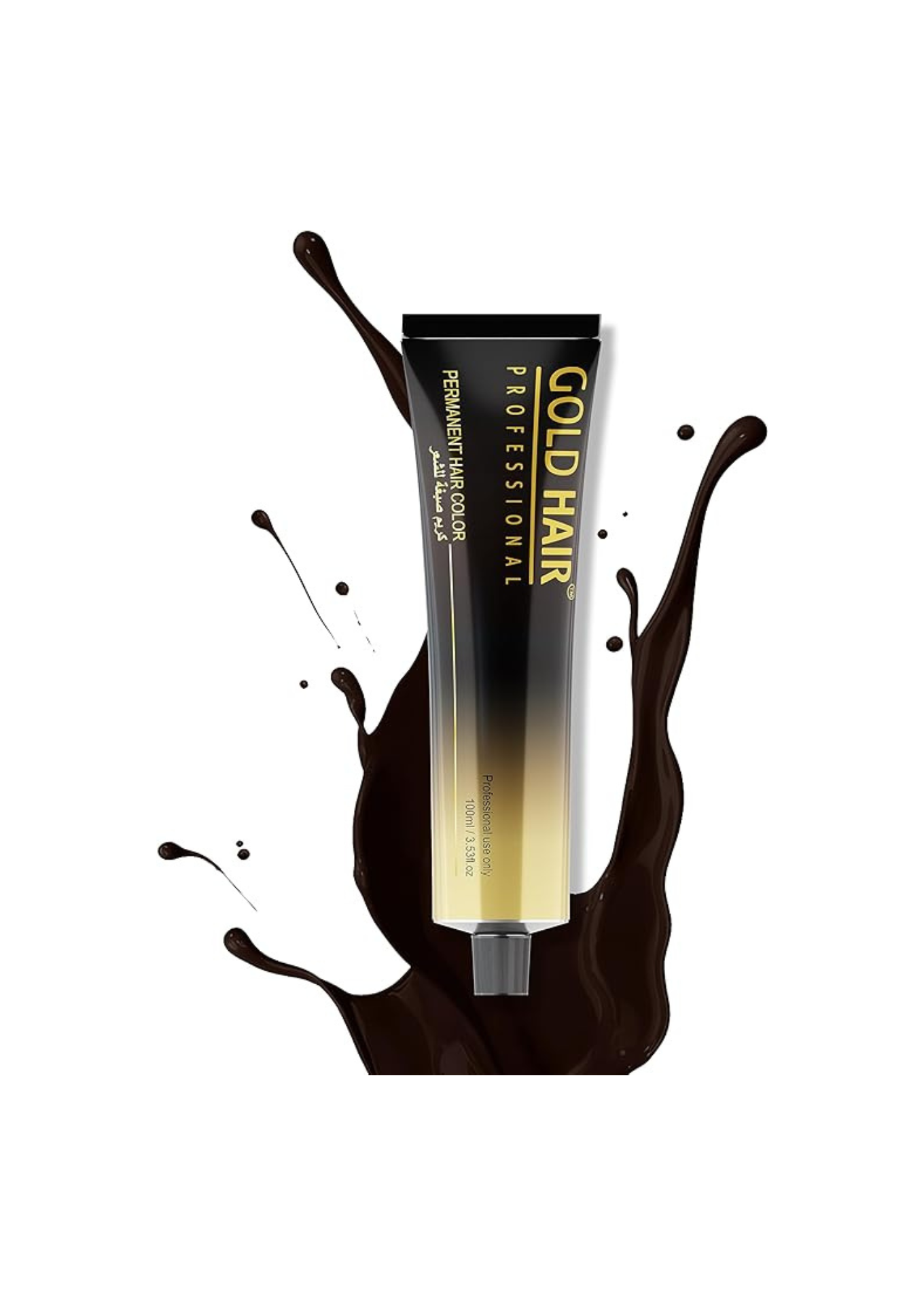 Gold Hair Permanent Color Tropical Cream 100ml