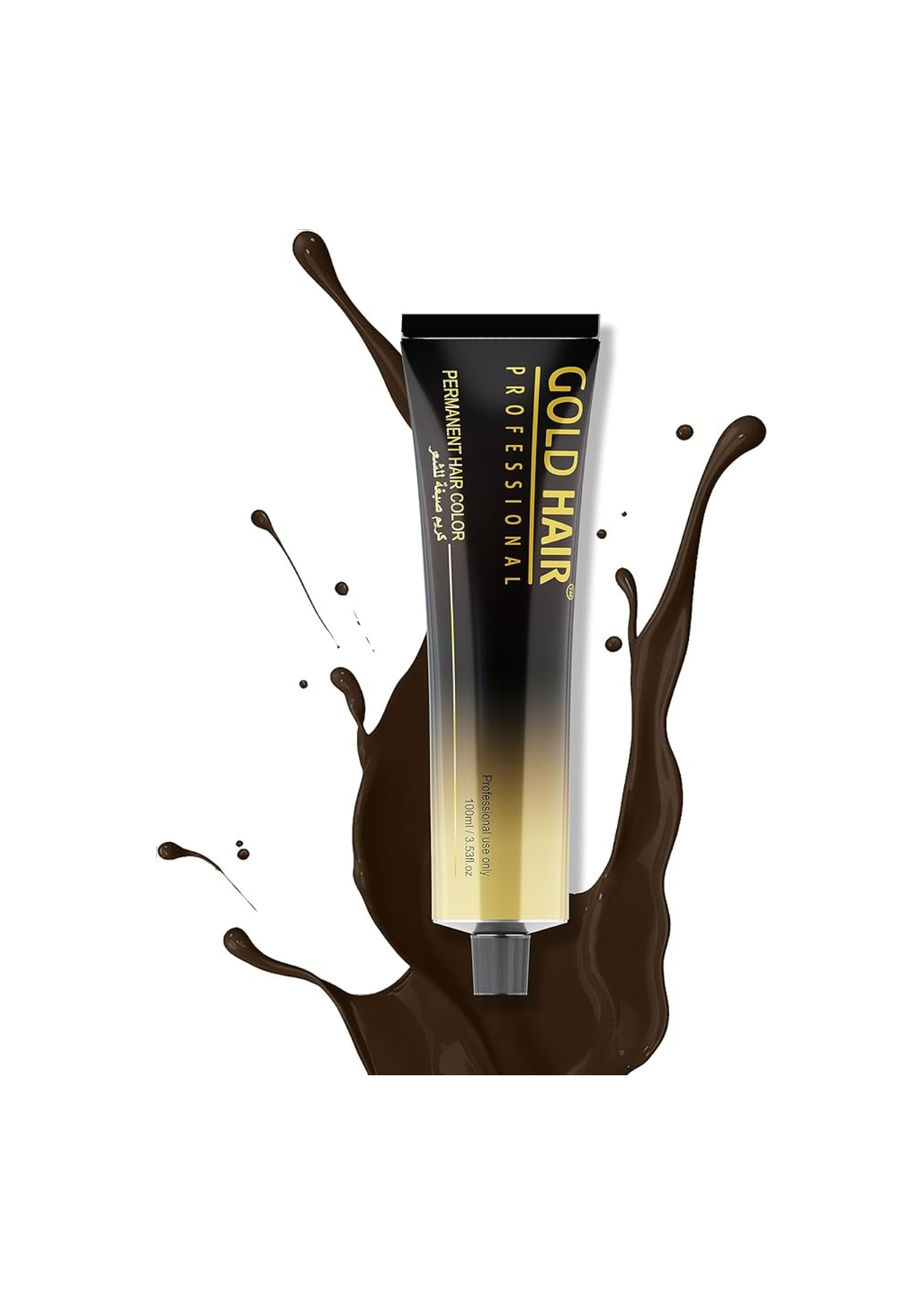 Gold Hair Permanent Color Natural Intensi Cream 100ml