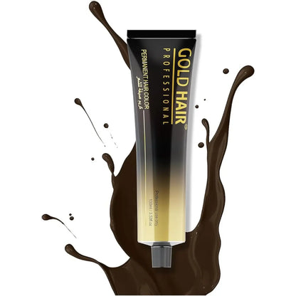 Gold Hair Permanent Color Natural Intensi Cream 100ml - Kenaan International