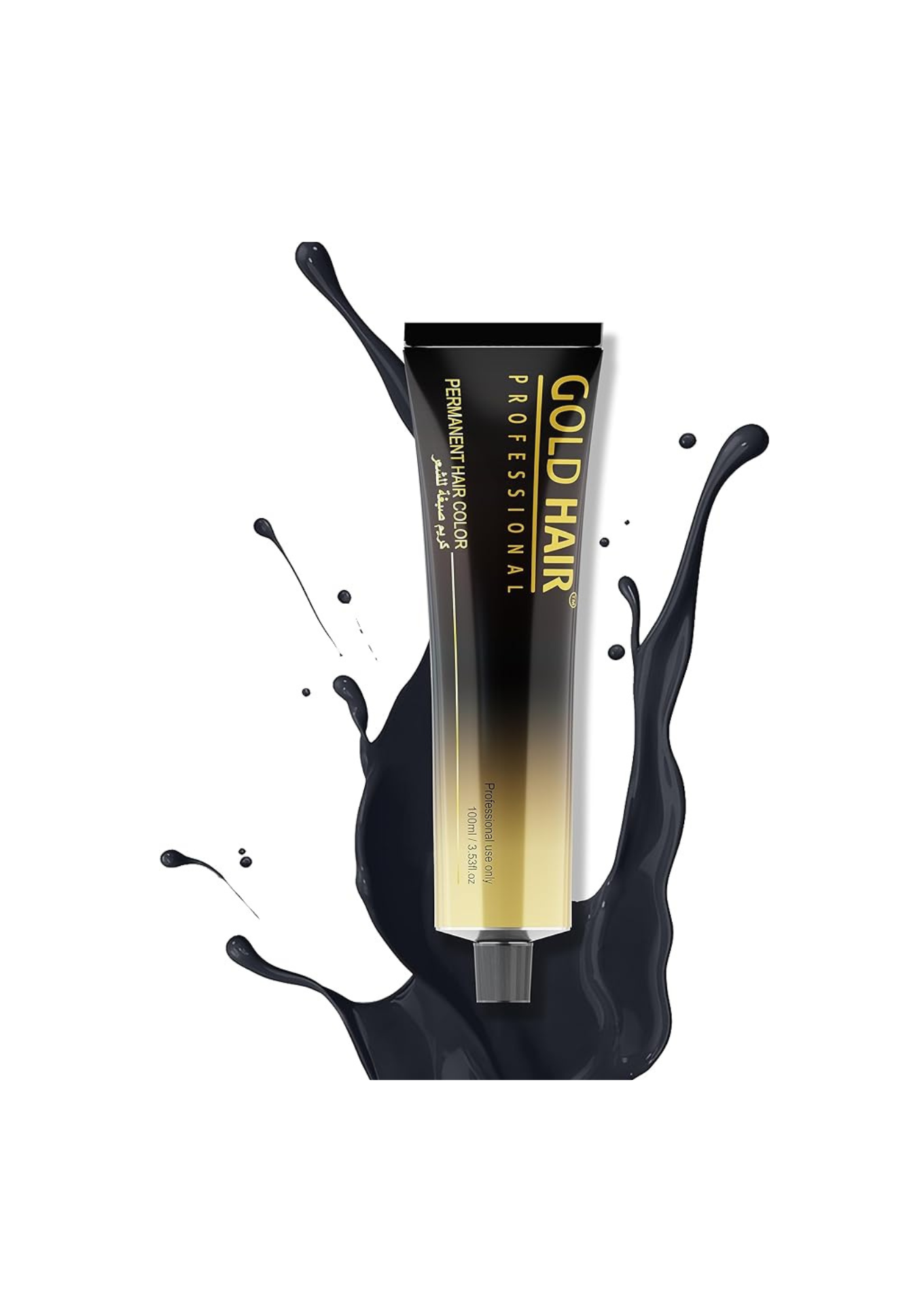 Gold Hair Permanent Color Fashion Moda Cream 100ml