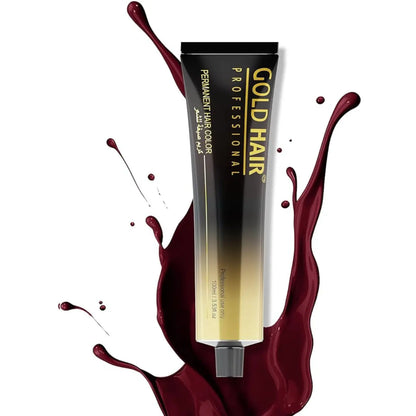 Gold Hair Permanent Color Magano Rossi Cream 100ml - Kenaan International
