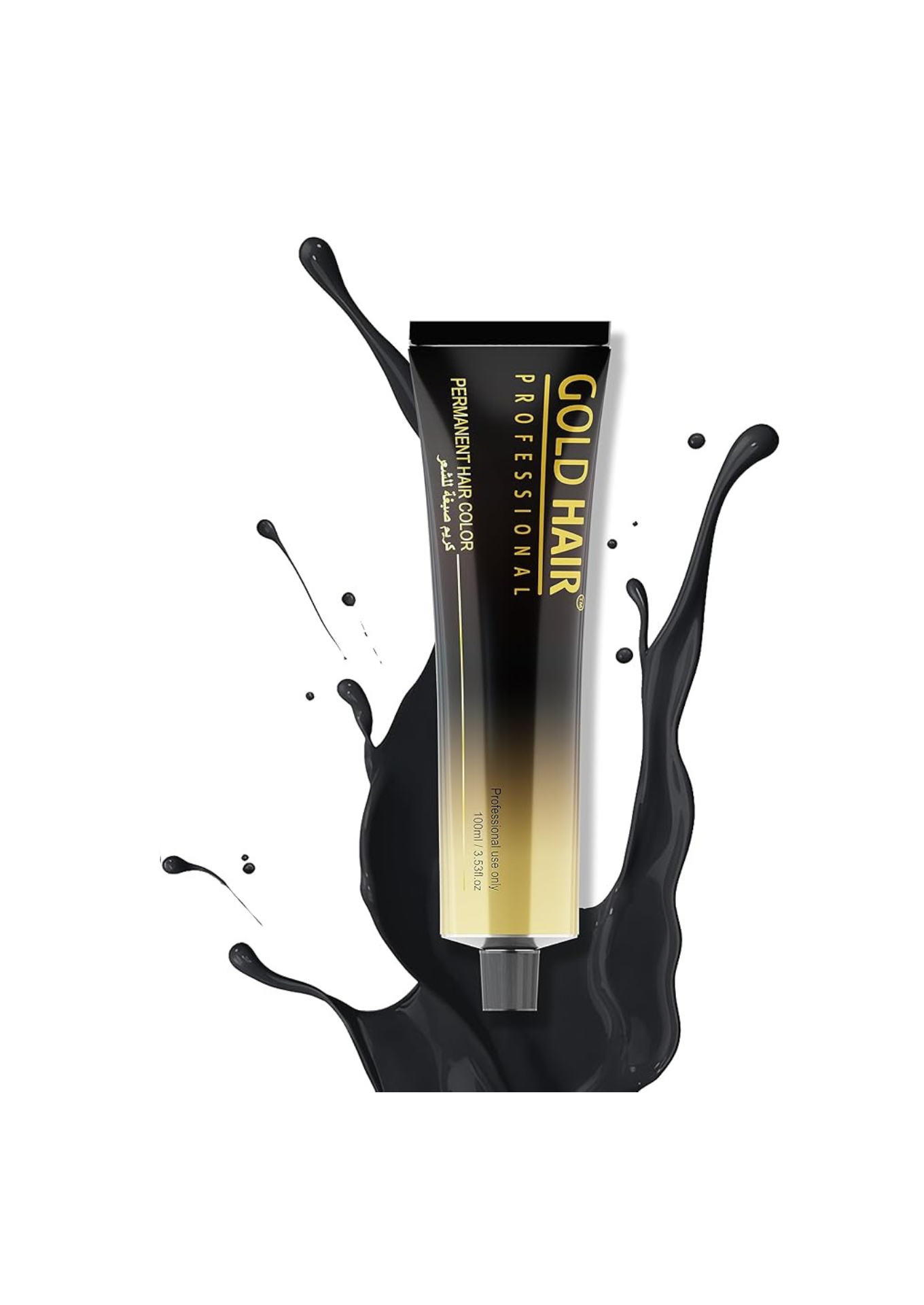 Gold Hair Permanent Color Fashion Moda Cream 100ml