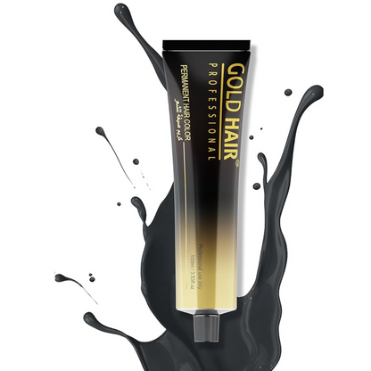 Gold Hair Permanent Color Fashion Moda Cream 100ml - Kenaan International