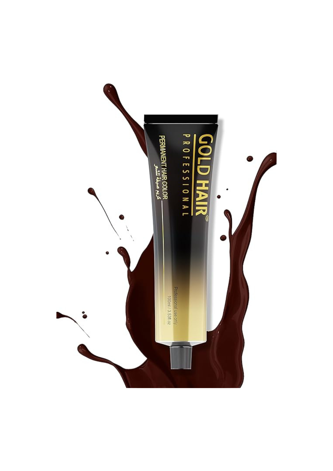 Gold Hair Permanent Color Tropical Cream 100ml