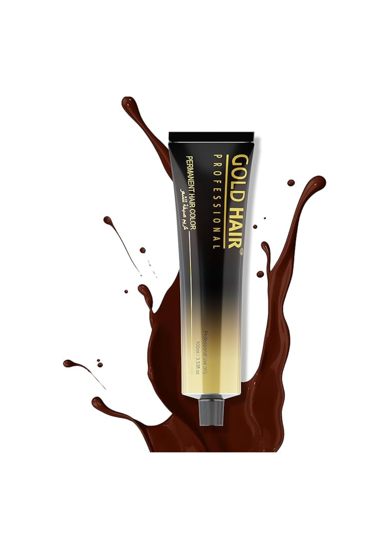 Gold Hair Permanent Color Tropical Cream 100ml