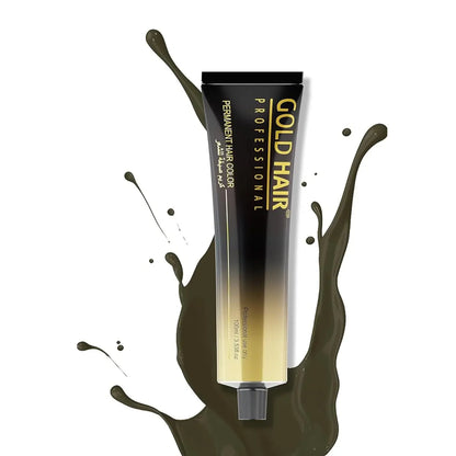 Gold Hair Permanent Color Cardi Natural Cream 100ml - Kenaan International